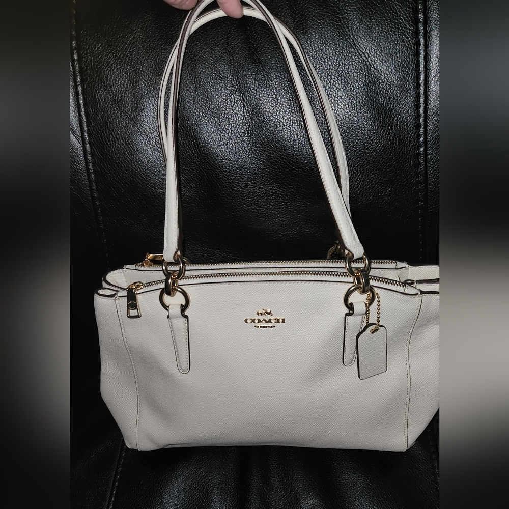 - Coach purse Leather Purse